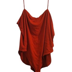 Old Navy Vibrant Red Bodysuit Size 4X NWOT